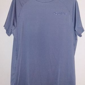PELOTON mens LARGE blue top